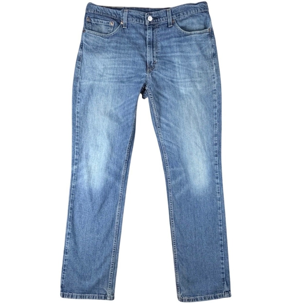 Levi's 511 Men's W36 L32 Slim Fit Medium Wash Blue Denim Jeans Casual Utility‎